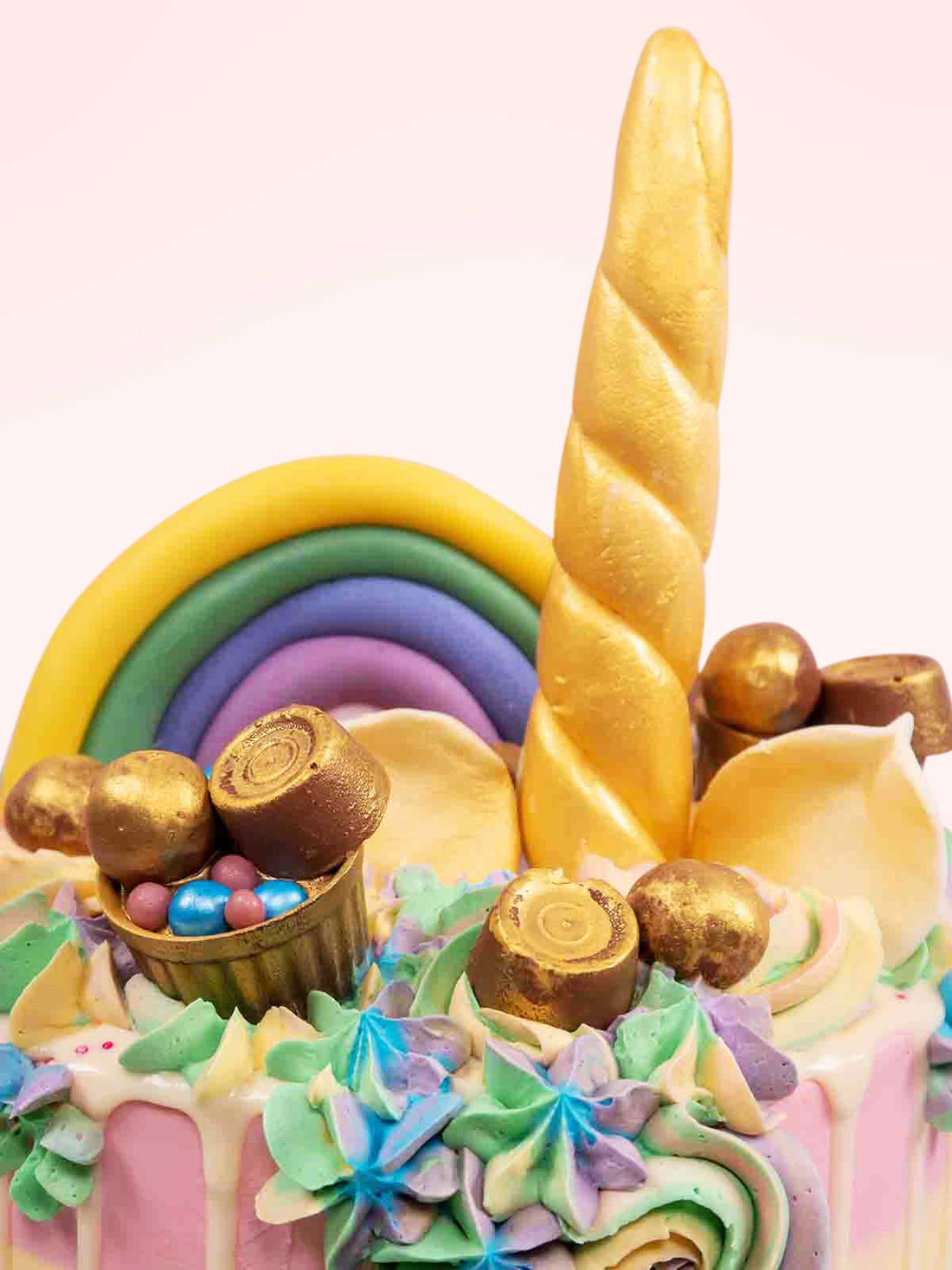 Rainbows & Unicorns Cake