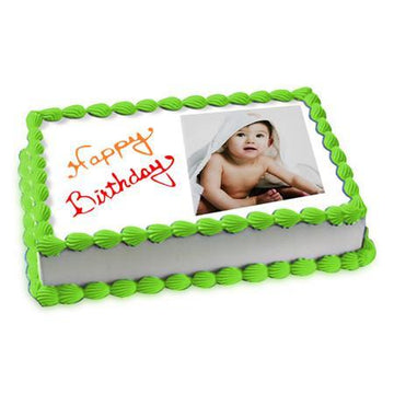 Vanilla Photo Cake 2 Kg