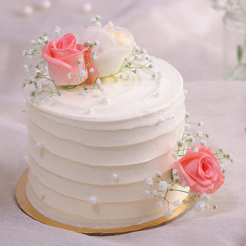 Rose Pearl Cake