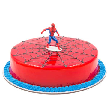 Spider Man Theme Cake