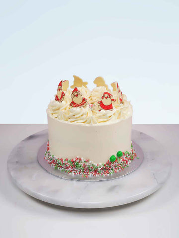 Santa Christmas Party Cake