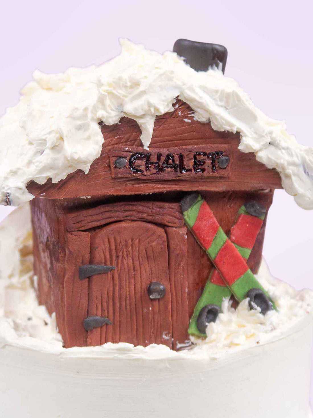 Ski Lodge Cake