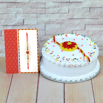 Special Rakhi Cake Gift