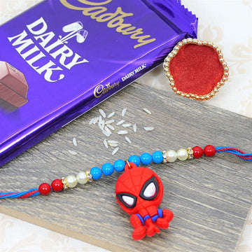 Spiderman Rakhi With Dairymilk