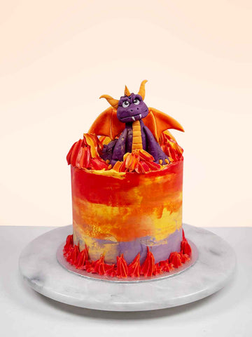 Spyro Dragon Cake