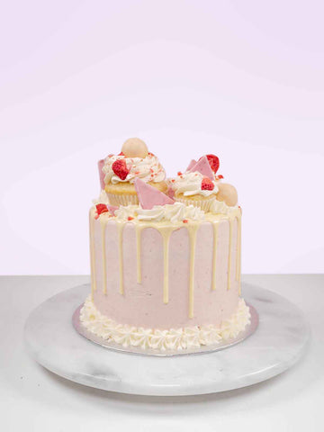 Strawberries & Cream Cake