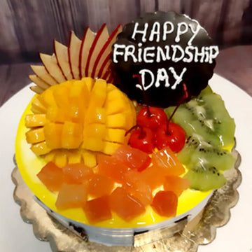 Tasty Fresh Fruit Special Friendship Cake