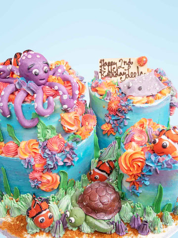 Under the Sea Cakescape Cake