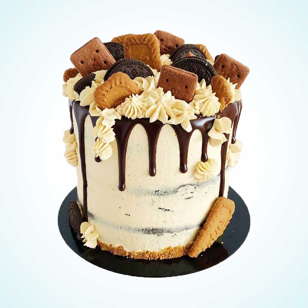 Vegan Chocolate Cookie Cake