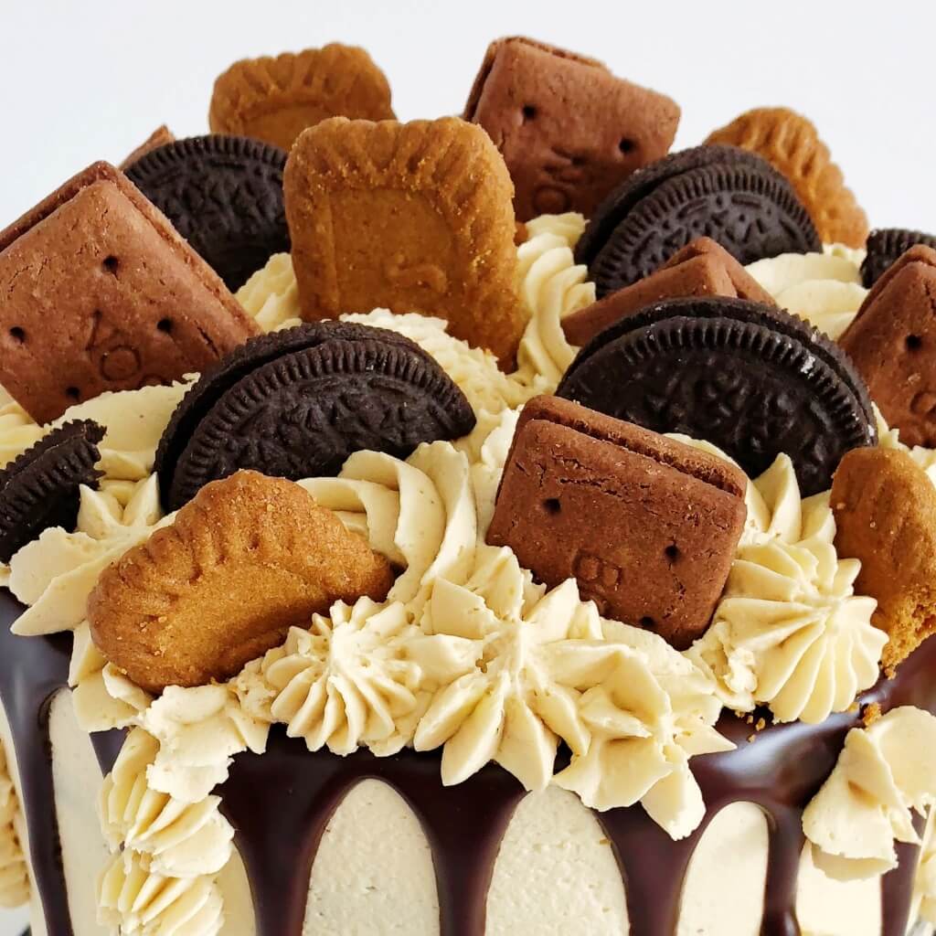 Vegan Chocolate Cookie Cake