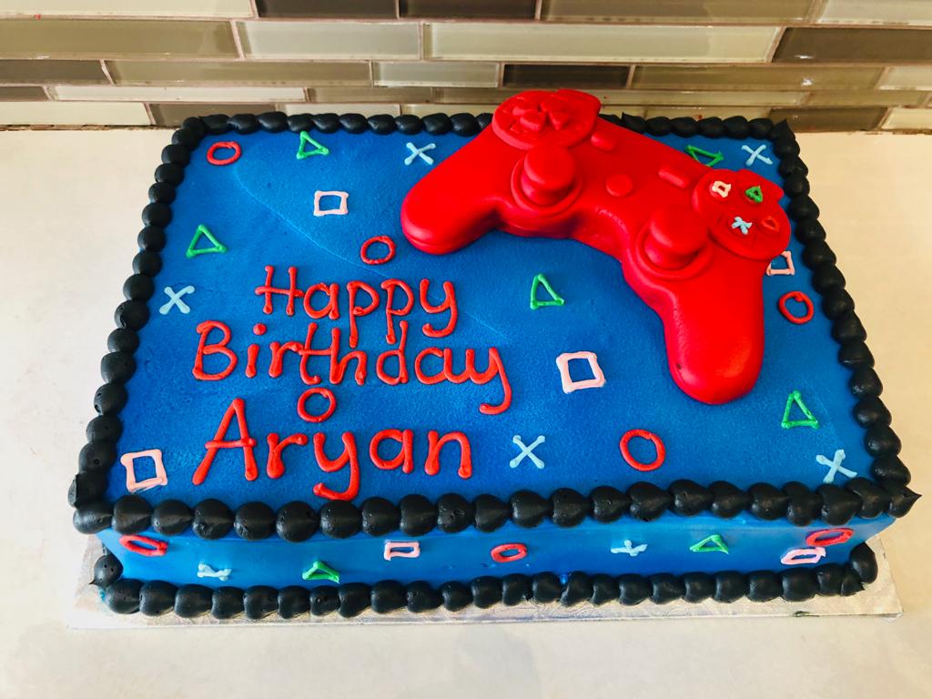 Controller Birthday cake