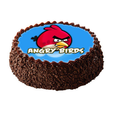 Chocolate Angry Bird Cake