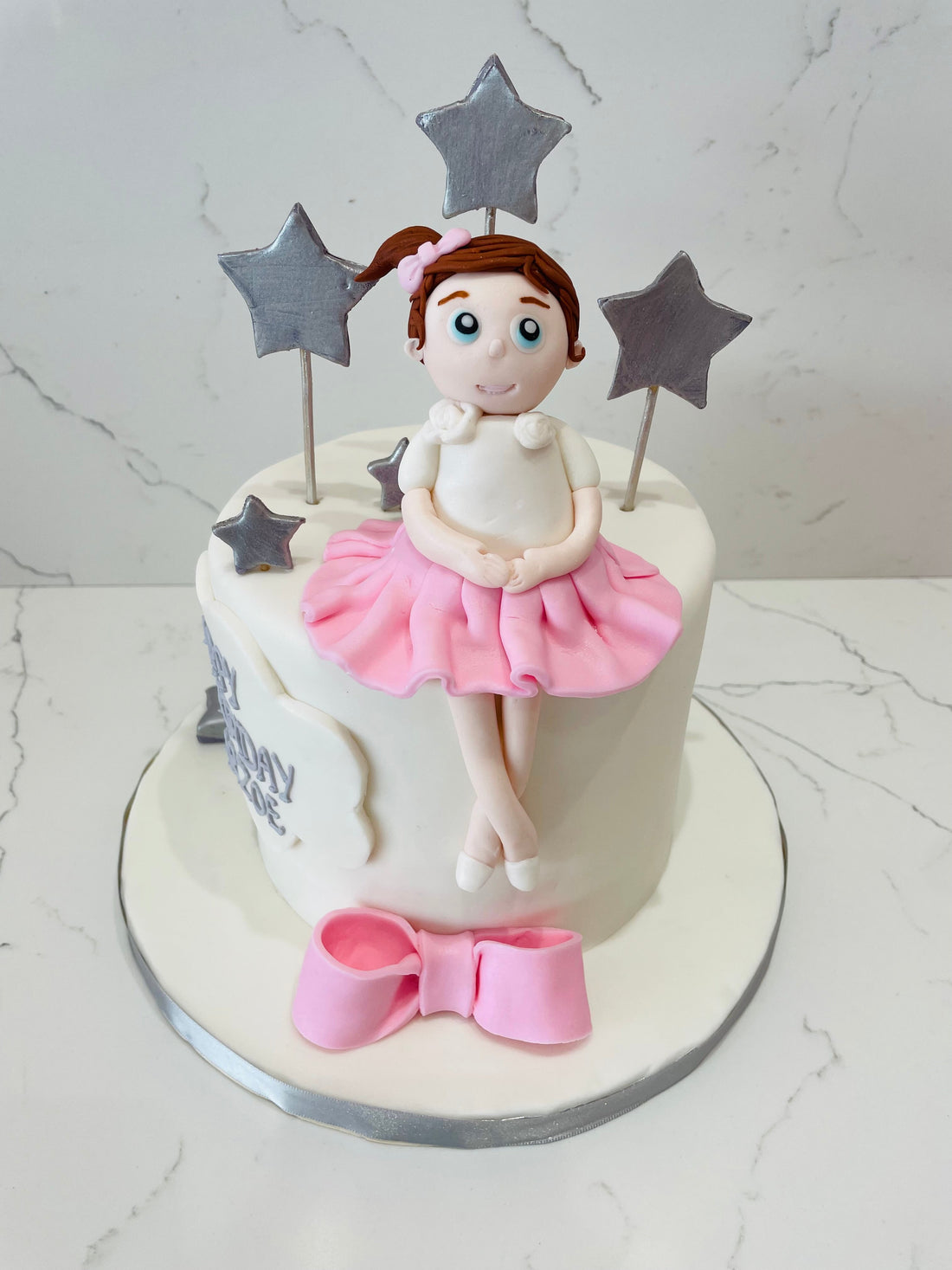 Ballerina Fondant Cake