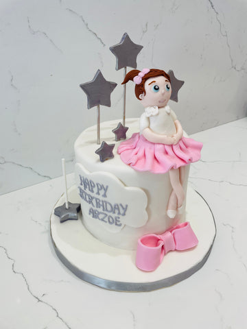 Ballerina Fondant Cake