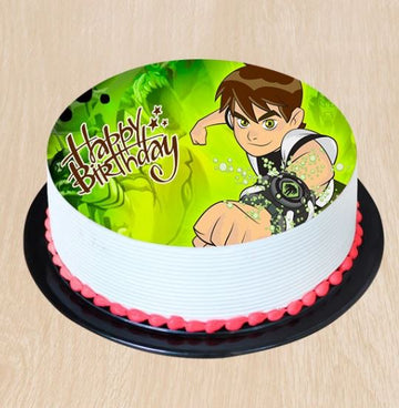 Amazing Ben 10 Photo Cake