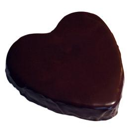 Chocolate Cake Heart Shape