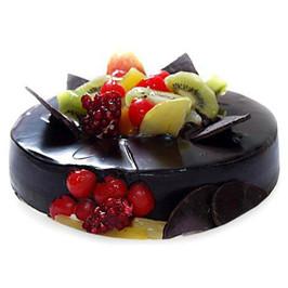 Special Choco Fruit Cake Half Kg