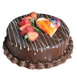 Choco Strawberry Cake Half Kg