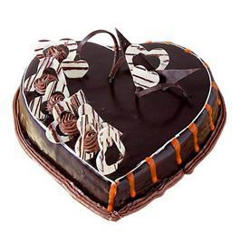 Special Heart Shape Chocolate Cake