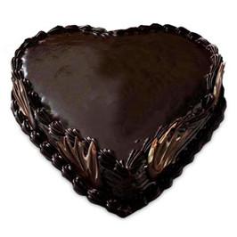 Heart Shape Chocolate Cake 1 Kg