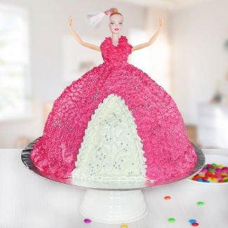 Designer Barbie Doll Cake