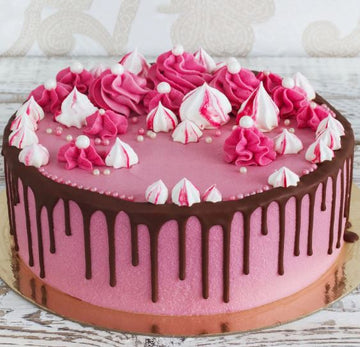 Toothsome Strawberry Cake For Daughter's Day