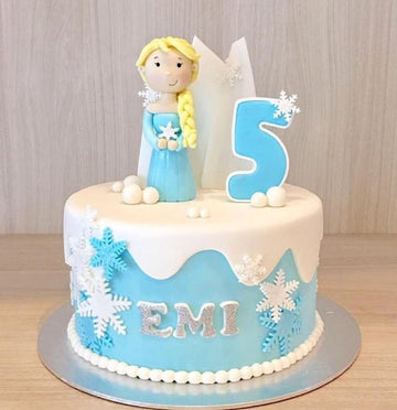 Yummy Frozen Elsa Theme Cake