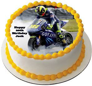 Mouthwatering Bike Photo Cake