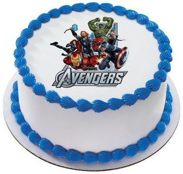 The Great Avengers Photo Cake