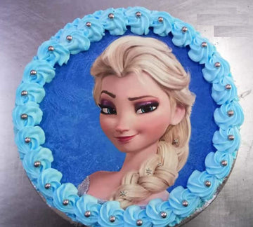 Awesome Frozen Elsa PhotoCake