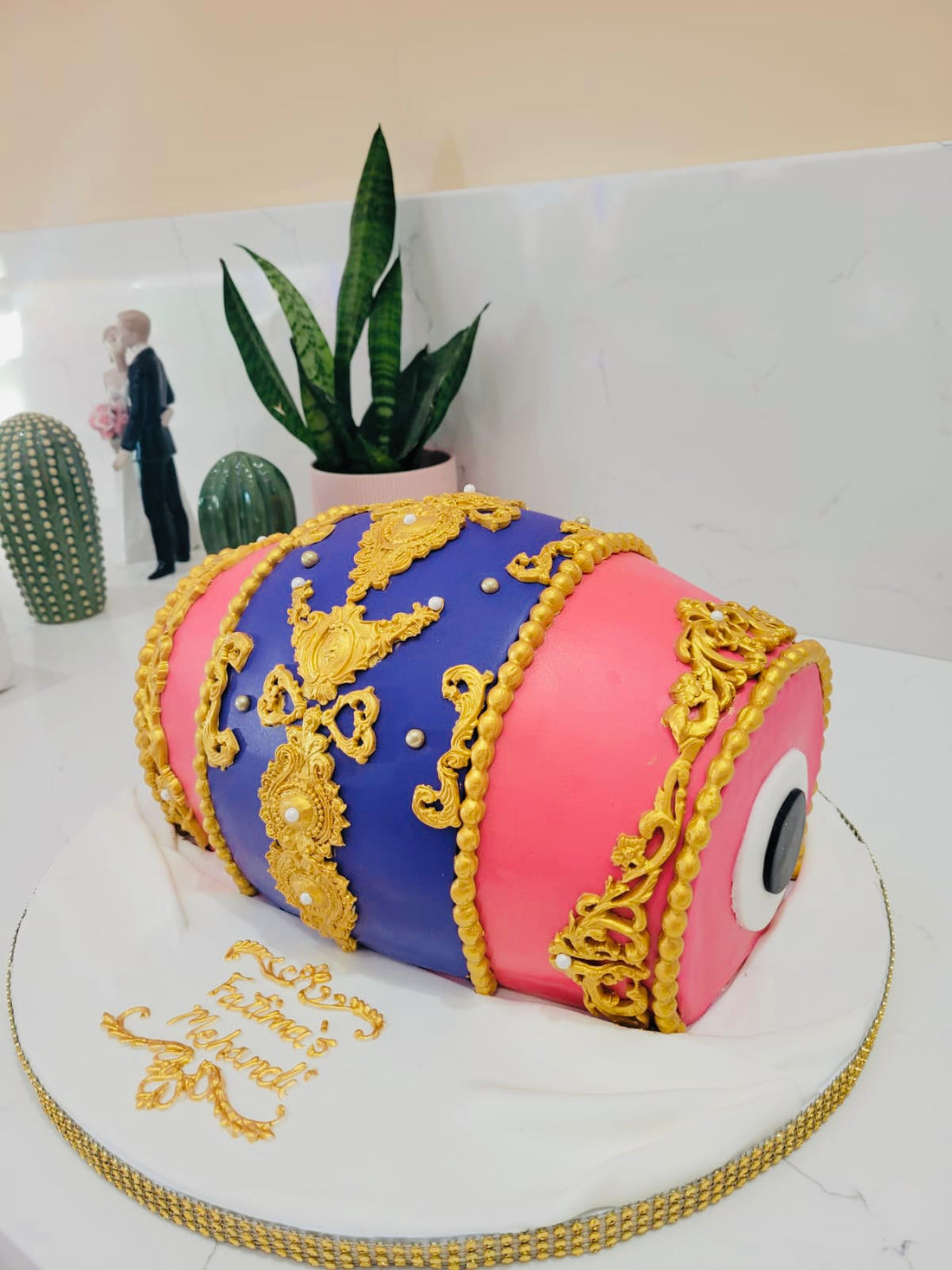 SATPAL & SARITA DHOL CAKE