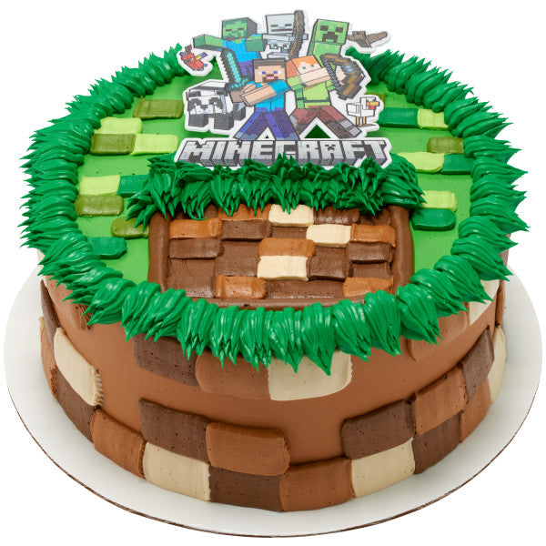 MINECRAFT LAYON CAKE