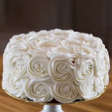 Extreme Vanilla Rose Cake