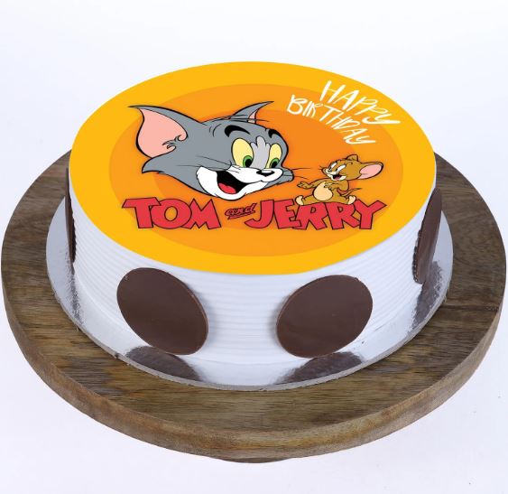 Blissful Pikachu Photo Cake