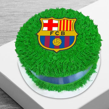 Fcb Football Lover Theme Cake