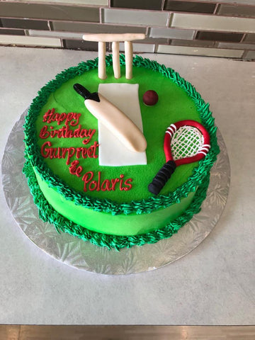 Cricket Birthday Cake