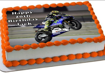 20th Birthday Special Cake For Bike Lover