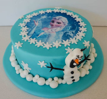 Frozen Elsa Attitude Girls Cake