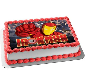 Designer Iron Man Cake