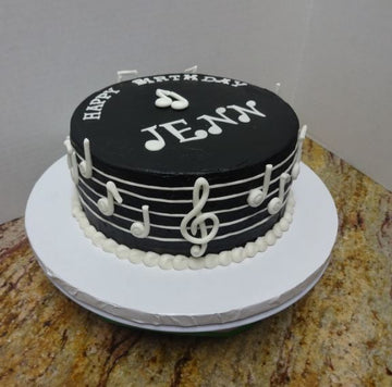 Choclate Musical Theme Cake