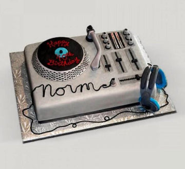 Musical Instrument Lover Theme Cake