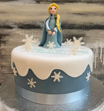 Delicious Frozen Elsa Theme Cake