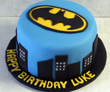 Mouth Watering Batman Theme Cake