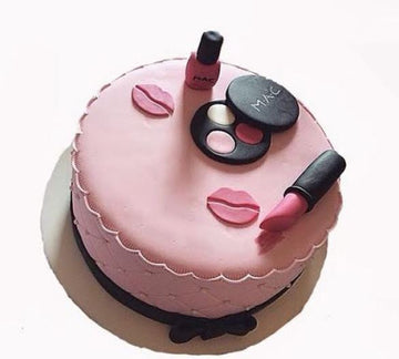 Light Make Up Lover Theme Cake