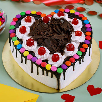 Hearty Indulging Gems Forest Cake