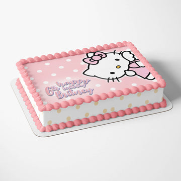 Premium Hello Kitty Photo Cake