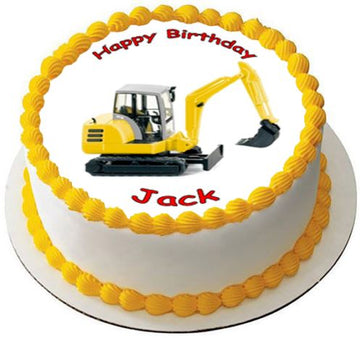 JCB Photo Cake