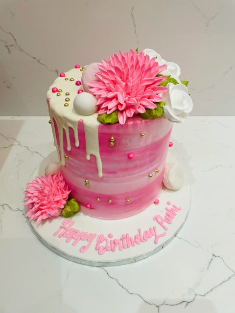 PALVI CREAM FLOWER CAKE