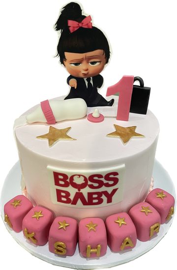 AKSHARA BOSS BABY GIRL CAKE