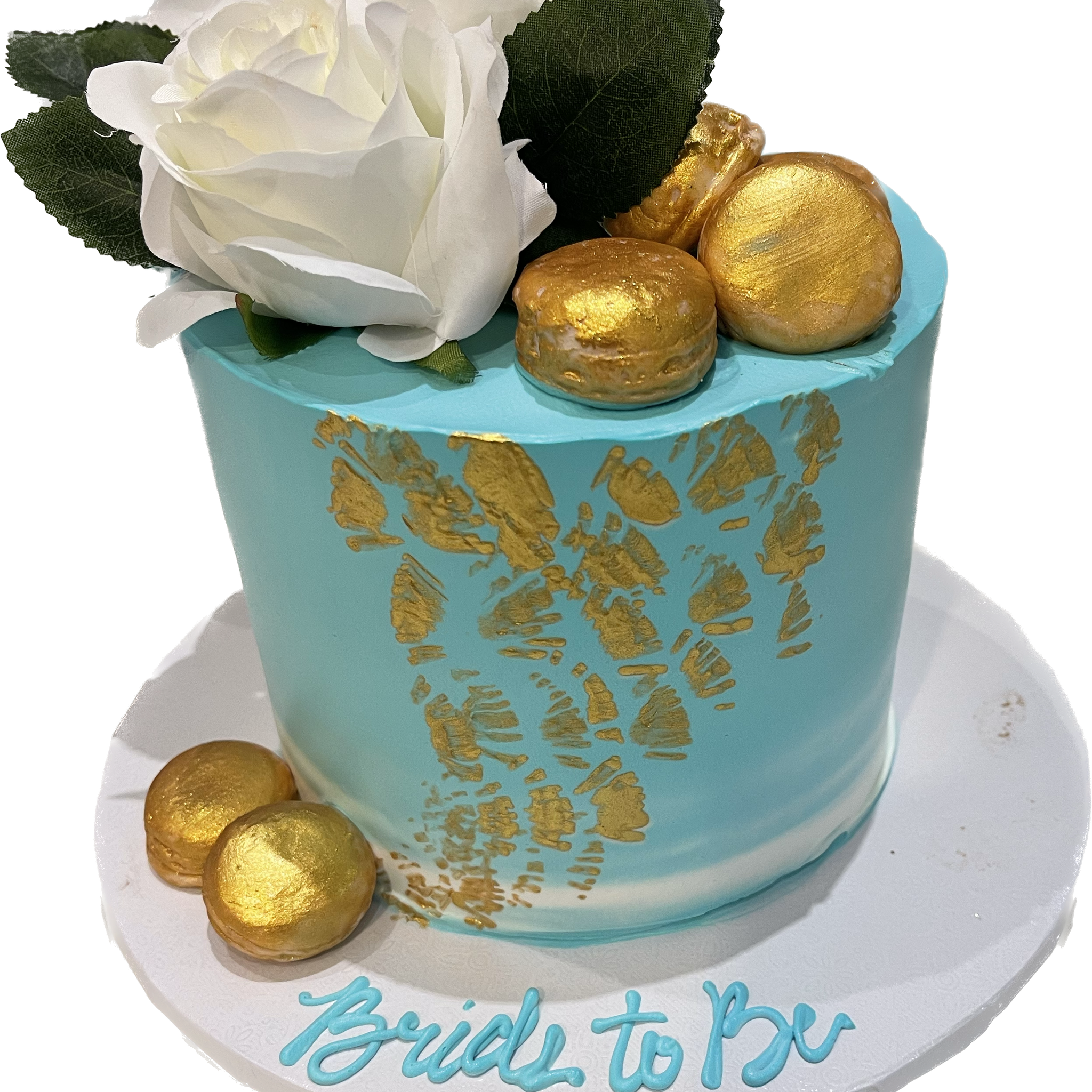 FLORAL BRIDAL SHOWER CAKE
